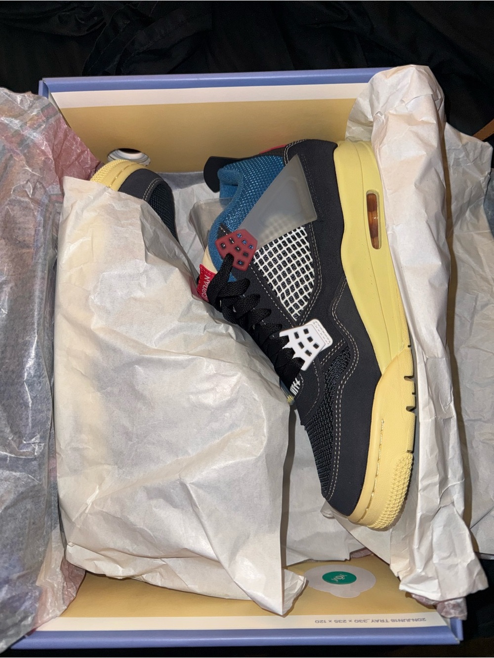 Union LA x Air Jordan 4 Retro 'Off noir